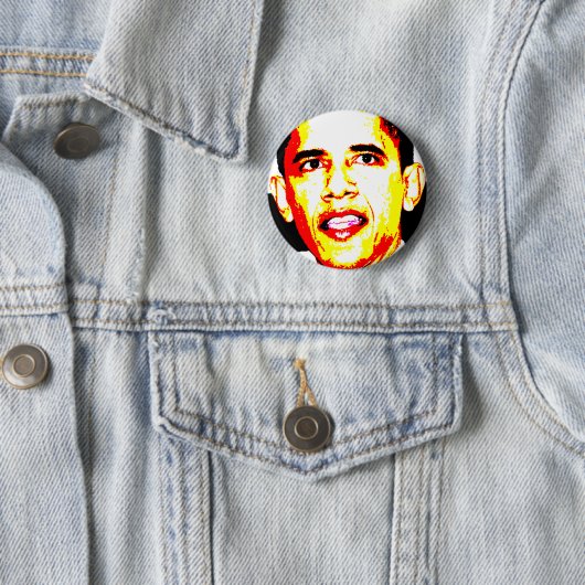 Barack Obama Button (Beispiel)