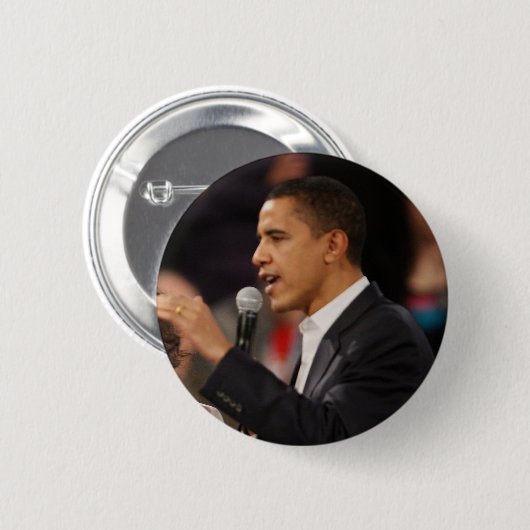 Barack Obama Button (Vorne & Hinten)