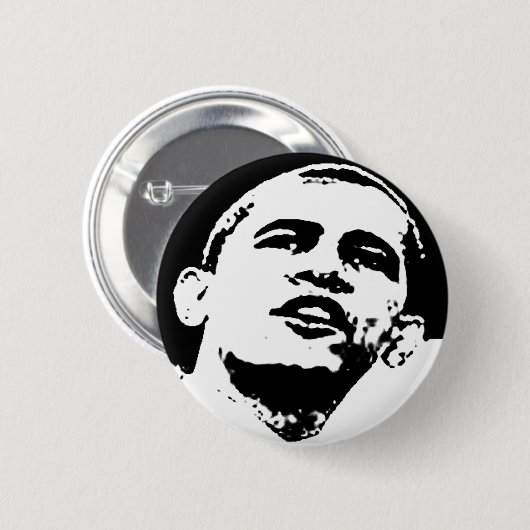 Barack Obama Button (Vorne & Hinten)
