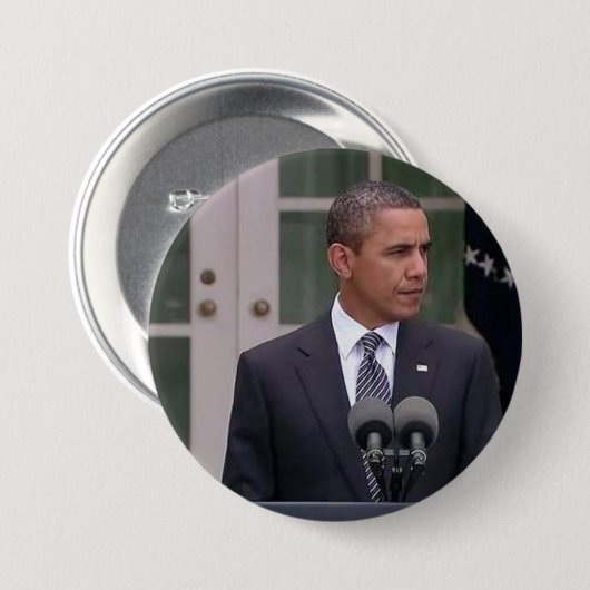 Barack Obama Button (Vorne & Hinten)