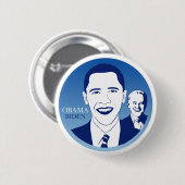 Barack Obama Button (Vorne & Hinten)