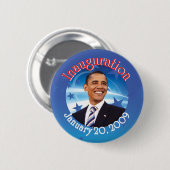 Barack Obama Button (Vorne & Hinten)
