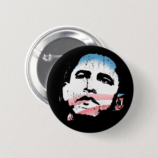 Barack Obama Button (Vorne & Hinten)