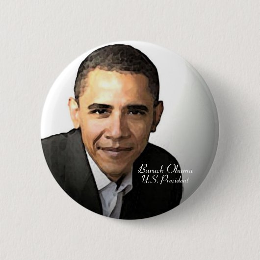 Barack Obama Button (Vorderseite)