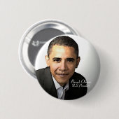 Barack Obama Button (Vorne & Hinten)