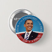 Barack Obama Button (Vorne & Hinten)