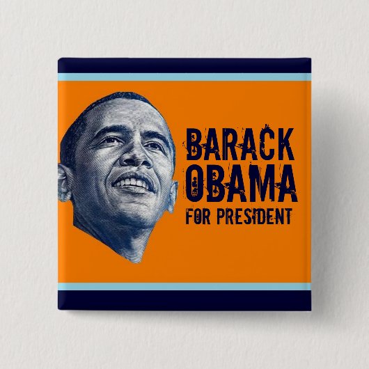 Barack Obama Button (Vorderseite)