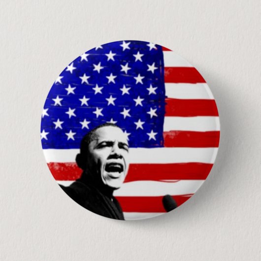 Barack Obama Button (Vorderseite)