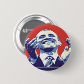 Barack Obama Button (Vorne & Hinten)