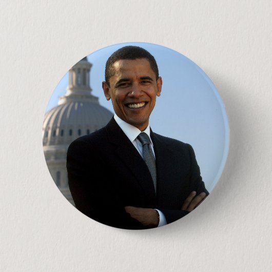 Barack Obama Button (Vorderseite)