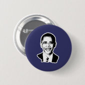 Barack Obama Button (Vorne & Hinten)