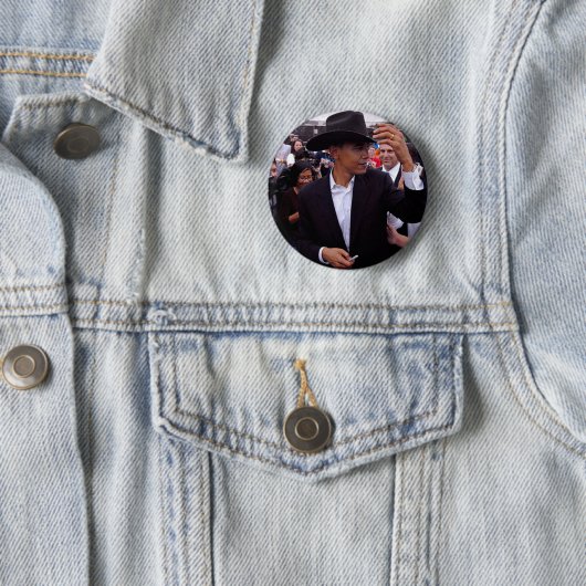 Barack Obama Button (Beispiel)
