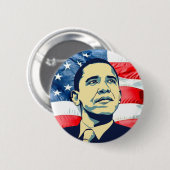 Barack Obama Button (Vorne & Hinten)