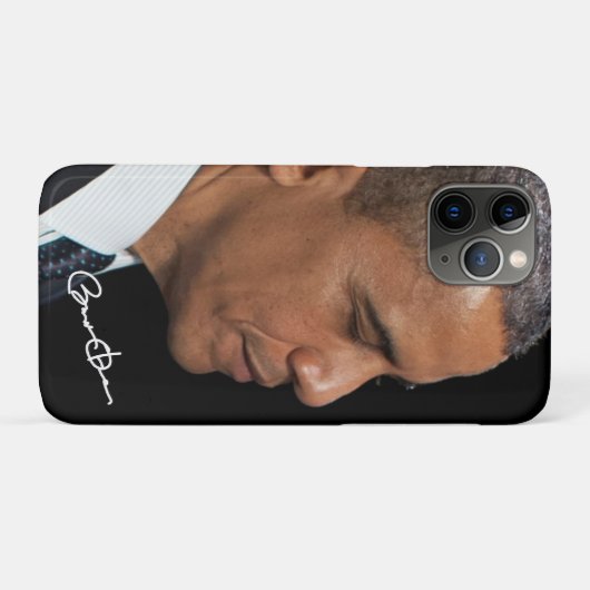Barack Obama Case-Mate iPhone Hülle (Rückseite (Horizontal))