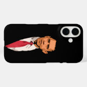 Barack Obama Case-Mate iPhone Hülle (Rückseite (Horizontal))