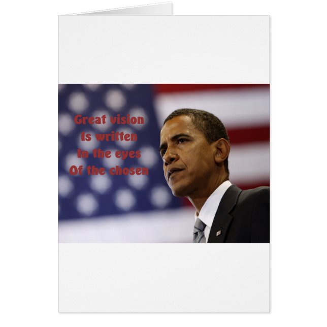 Barack Obama Chosen (Vorne)