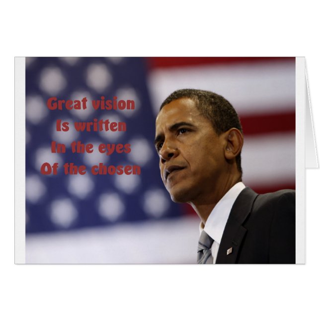 Barack Obama Chosen (Vorderseite (Horizontal))