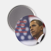 Barack Obama Chosen Magnet (Vorderseite/Rückseite)