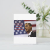 Barack Obama Chosen Postkarte (Stehend Vorderseite)