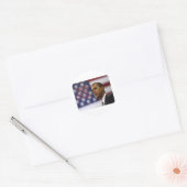 Barack Obama Chosen Runder Aufkleber (Umschlag)