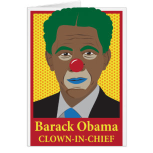 Barack Obama Clown