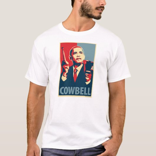 Barack Obama - Cowbell: OHP T - Shirt (Vorderseite)