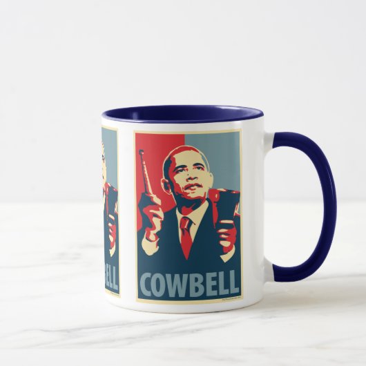 Barack Obama - Cowbell: OHP Tasse (Rechts)