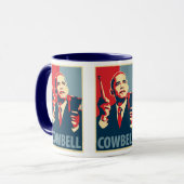 Barack Obama - Cowbell: OHP Tasse (Vorderseite Links)