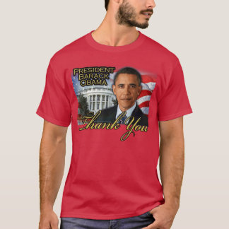Barack Obama Dankeschön Andenken Abschied T-Shirt