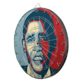Barack Obama Dart Board Dartscheibe (Vorderseite rechts)
