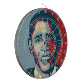 Barack Obama Dart Board Dartscheibe (Vorderseite Links)