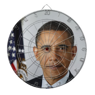 Barack Obama Dartboard Dartscheibe