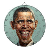 Barack Obama Dartboard Dartscheibe (vorne)