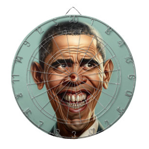 Barack Obama Dartboard Dartscheibe