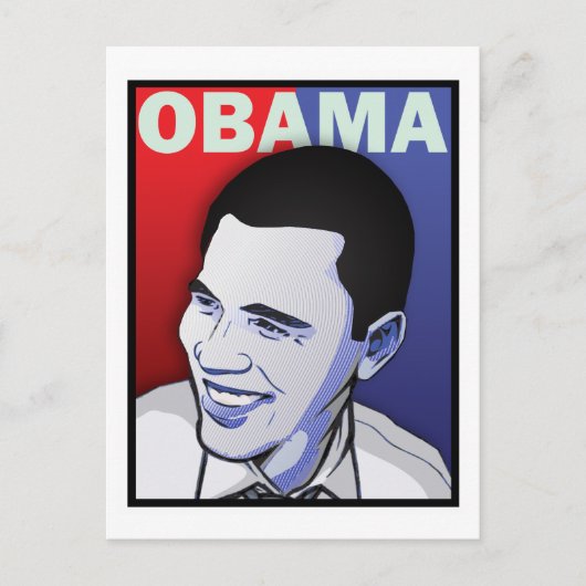 Barack Obama - das eine Postkarte (Vorderseite)
