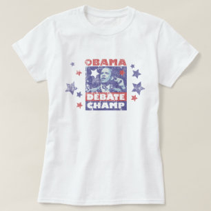 Barack Obama Debatten-Champion T-Shirt