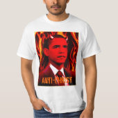 Barack Obama der Antichrist T-Shirt (Vorderseite)