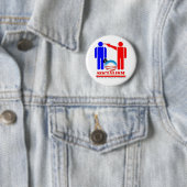 Barack Obama der Sozialist Button (Beispiel)
