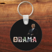 Barack Obama Design Schlüsselanhänger (Vorderseite)