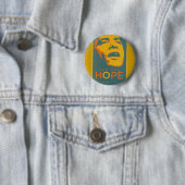 Barack Obama die neue Hoffnung Button (Beispiel)