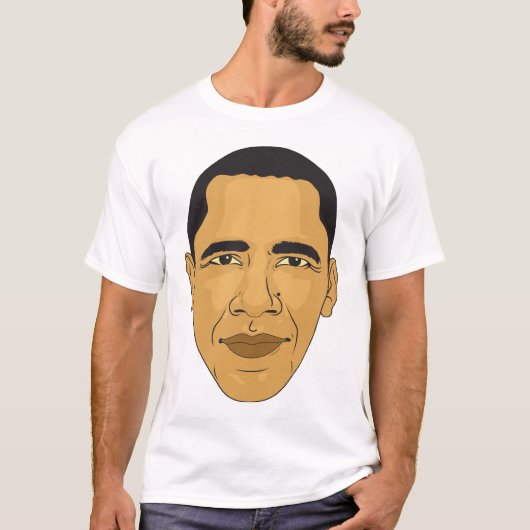 Barack Obama Digital T-Shirt (Vorderseite)