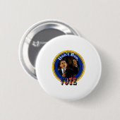 Barack Obama Dont Boo Vote Button (Vorne & Hinten)