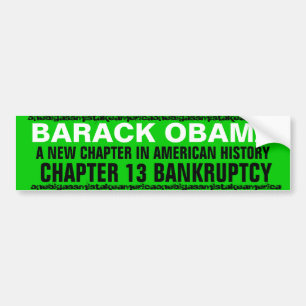 BARACK OBAMA EIN NEUES KAPITEL IN DER AUTOAUFKLEBER