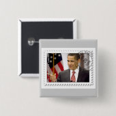 Barack Obama Einweihung 2009 Button (Vorne & Hinten)