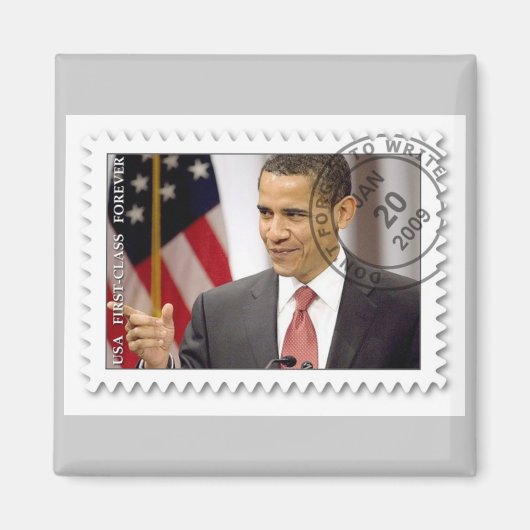 Barack Obama Einweihung 2009 Magnet (Vorne)