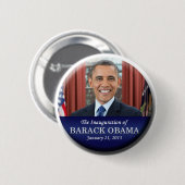 Barack Obama Einweihung 2013 Button (Vorne & Hinten)