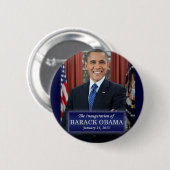Barack Obama Einweihung 2013 Button (Vorne & Hinten)