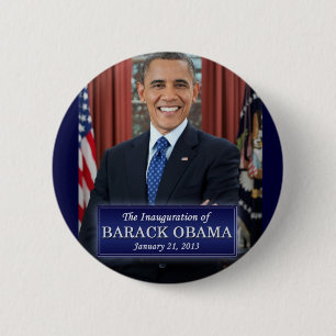 Barack Obama Einweihung 2013 Button