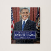 Barack Obama Einweihung 2013 Puzzle (Vertikal)