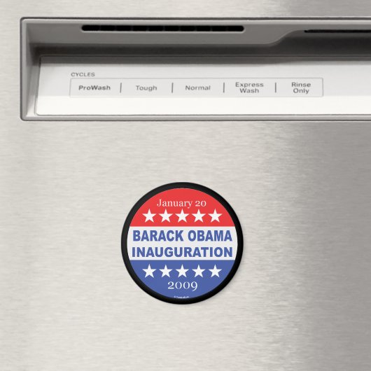 Barack Obama Einweihung Magnet (In Situ (Geschirrspüler))